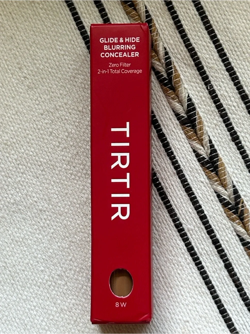 TIRTIR Glide & Hide Blurring Concealer 8W Dual-Ended Korean Concealer NIB